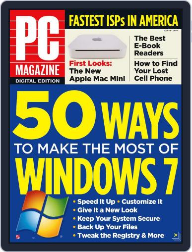 Pc July 31st, 2010 Digital Back Issue Cover