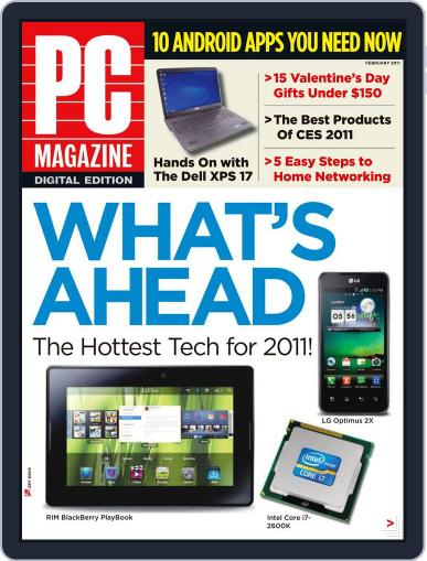 Pc January 31st, 2011 Digital Back Issue Cover