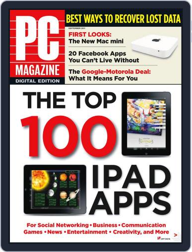 Pc August 29th, 2011 Digital Back Issue Cover