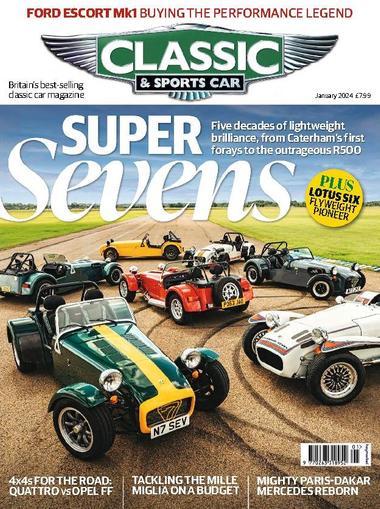 Classic & Sports Car January 1st, 2024 Digital Back Issue Cover