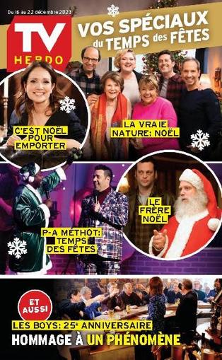 Tv Hebdo December 16th, 2023 Digital Back Issue Cover