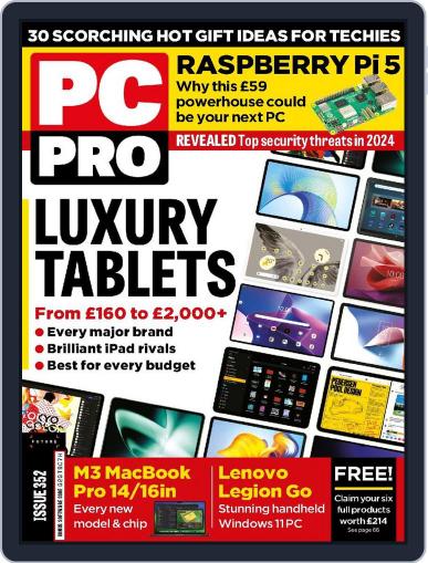 PC Pro January 1st, 2024 Digital Back Issue Cover