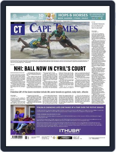 Cape Times December 7th, 2023 Digital Back Issue Cover