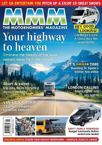 MMM - The Motorhomers' January 1st, 2024 Digital Back Issue Cover