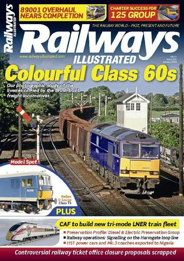 Railways Illustrated January 1st, 2024 Digital Back Issue Cover