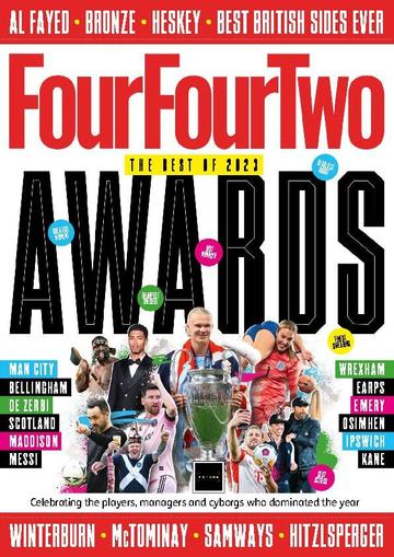FourFourTwo UK January 1st, 2024 Digital Back Issue Cover
