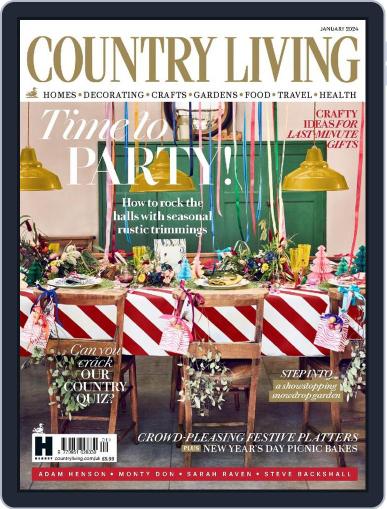 Country Living UK January 1st, 2024 Digital Back Issue Cover