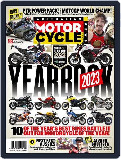 Australian Motorcycle News December 7th, 2023 Digital Back Issue Cover