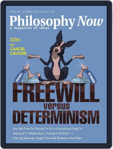 Philosophy Now December 1st, 2023 Digital Back Issue Cover