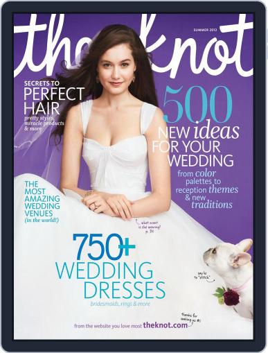 The Knot Weddings April 23rd, 2012 Digital Back Issue Cover