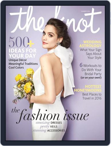 The Knot Weddings (Digital) May 1st, 2016 Issue Cover