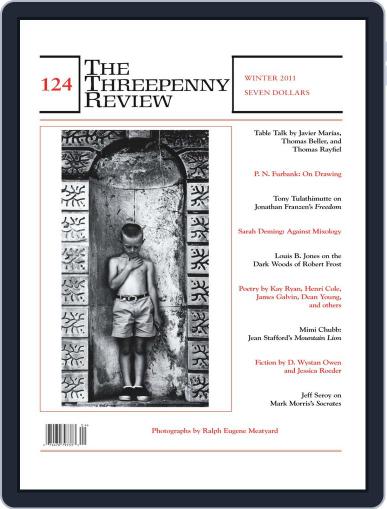 The Threepenny Review December 1st, 2010 Digital Back Issue Cover