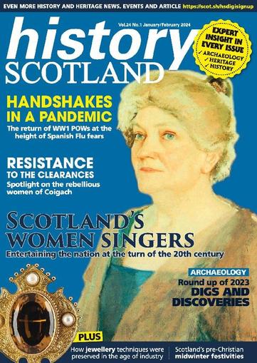 History Scotland December 9th, 2023 Digital Back Issue Cover