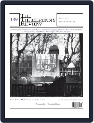 The Threepenny Review September 1st, 2014 Digital Back Issue Cover