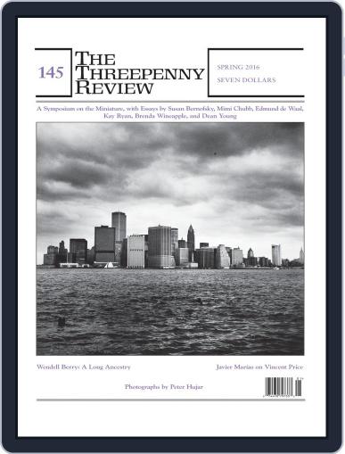 The Threepenny Review March 1st, 2016 Digital Back Issue Cover