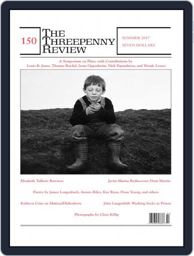 The Threepenny Review August 1st, 2017 Digital Back Issue Cover