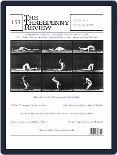 The Threepenny Review April 1st, 2018 Digital Back Issue Cover