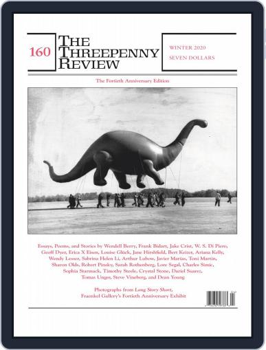 The Threepenny Review November 1st, 2019 Digital Back Issue Cover