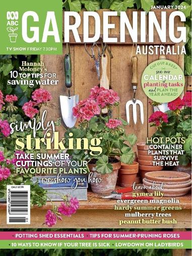 Gardening Australia January 1st, 2024 Digital Back Issue Cover