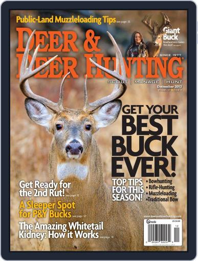 Deer & Deer Hunting November 5th, 2013 Digital Back Issue Cover