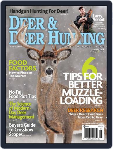 Deer & Deer Hunting December 3rd, 2013 Digital Back Issue Cover