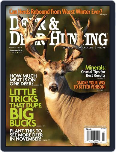 Deer & Deer Hunting May 13th, 2014 Digital Back Issue Cover