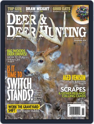 Deer & Deer Hunting October 8th, 2014 Digital Back Issue Cover