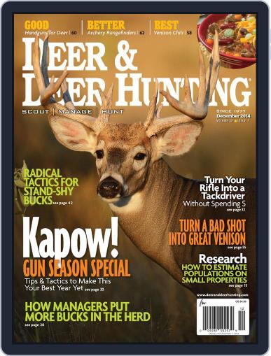 Deer & Deer Hunting November 4th, 2014 Digital Back Issue Cover