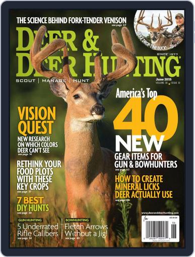 Deer & Deer Hunting March 31st, 2015 Digital Back Issue Cover