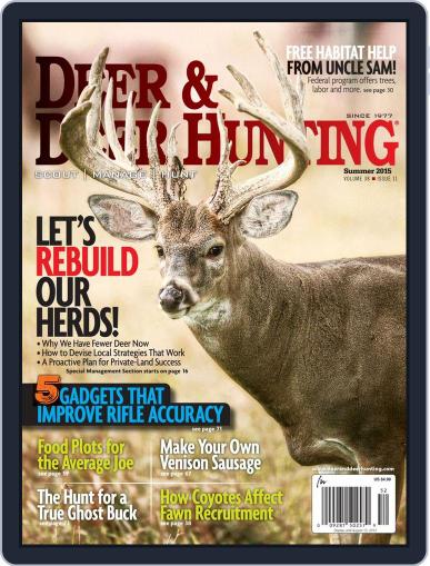 Deer & Deer Hunting May 12th, 2015 Digital Back Issue Cover