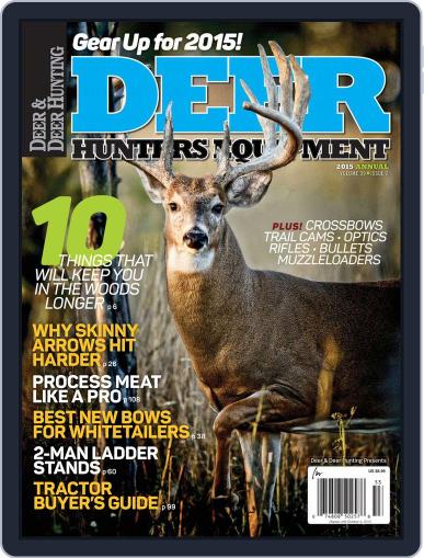 Deer & Deer Hunting July 7th, 2015 Digital Back Issue Cover