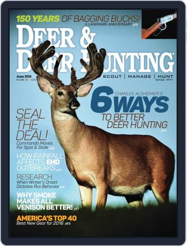 Deer & Deer Hunting March 29th, 2016 Digital Back Issue Cover