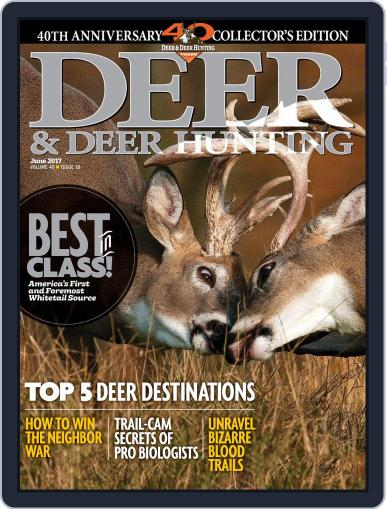 Deer & Deer Hunting June 1st, 2017 Digital Back Issue Cover