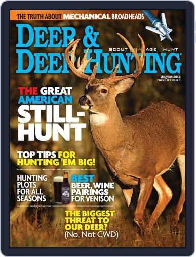 Deer & Deer Hunting August 1st, 2017 Digital Back Issue Cover