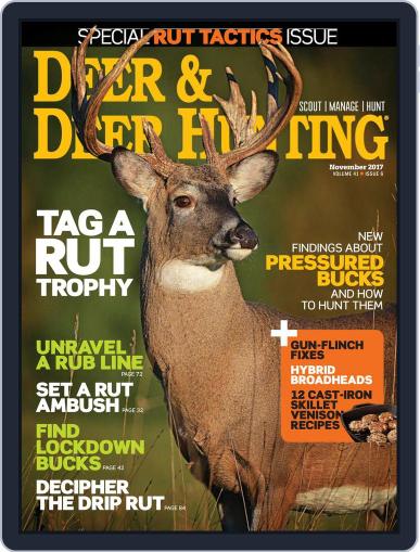 Deer & Deer Hunting November 1st, 2017 Digital Back Issue Cover