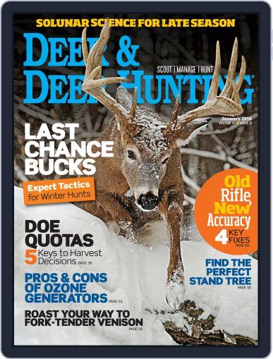 Deer & Deer Hunting January 1st, 2018 Digital Back Issue Cover
