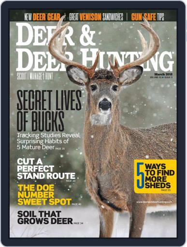 Deer & Deer Hunting March 1st, 2018 Digital Back Issue Cover
