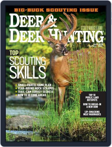 Deer & Deer Hunting June 1st, 2018 Digital Back Issue Cover