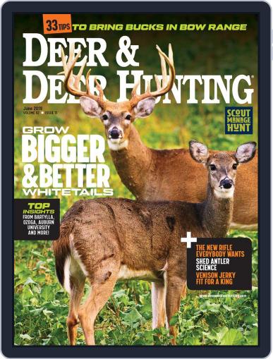 Deer & Deer Hunting June 1st, 2019 Digital Back Issue Cover