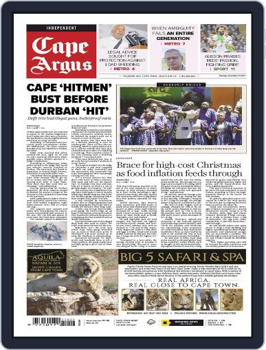 Cape Argus December 11th, 2023 Digital Back Issue Cover