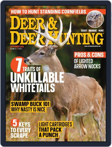 Deer & Deer Hunting September 1st, 2019 Digital Back Issue Cover