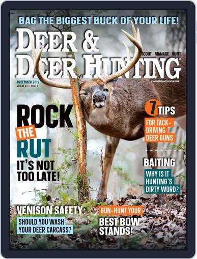 Deer & Deer Hunting December 1st, 2019 Digital Back Issue Cover
