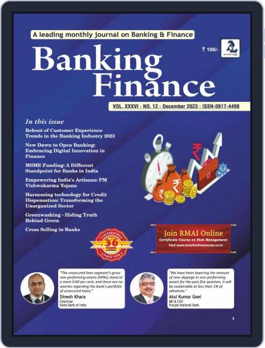 Banking Finance Digital Back Issue Cover