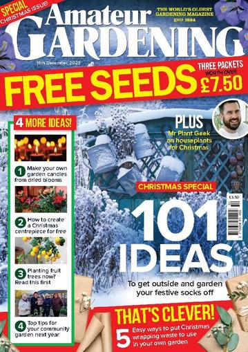 Amateur Gardening December 16th, 2023 Digital Back Issue Cover