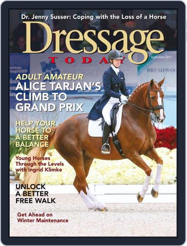 Dressage Today September 1st, 2017 Digital Back Issue Cover