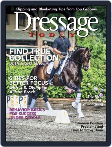 Dressage Today October 1st, 2017 Digital Back Issue Cover