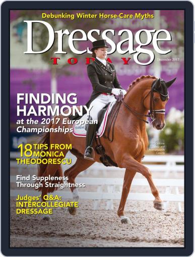 Dressage Today December 1st, 2017 Digital Back Issue Cover