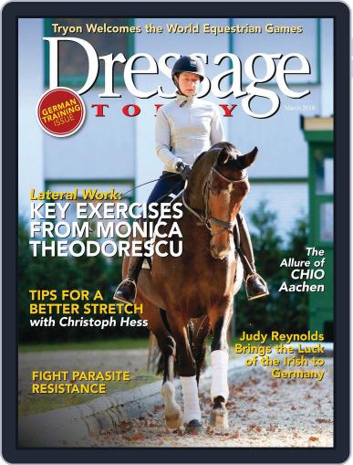 Dressage Today March 1st, 2018 Digital Back Issue Cover