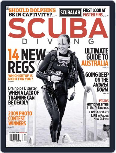 Scuba Diving June 13th, 2009 Digital Back Issue Cover