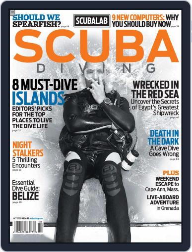 Scuba Diving August 15th, 2009 Digital Back Issue Cover